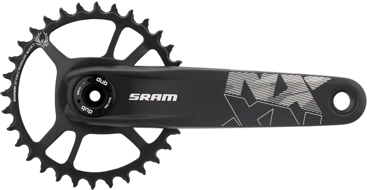 SRAM NX Eagle Direct Mount DUB 12-fach Kurbelgarnitur 1 SRAM NX Eagle Direct Mount DUB 12-fach Kurbelgarnitur