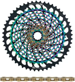 SRAM XX1 Eagle XG-1299 Kassette + PC XX1 Eagle Kette 12-fach Verschleißset -Fahrradverkauf 338306