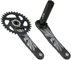 SRAM X01 Eagle CL55 DUB DM 12-fach Carbon Kurbelgarnitur -Fahrradverkauf 386124